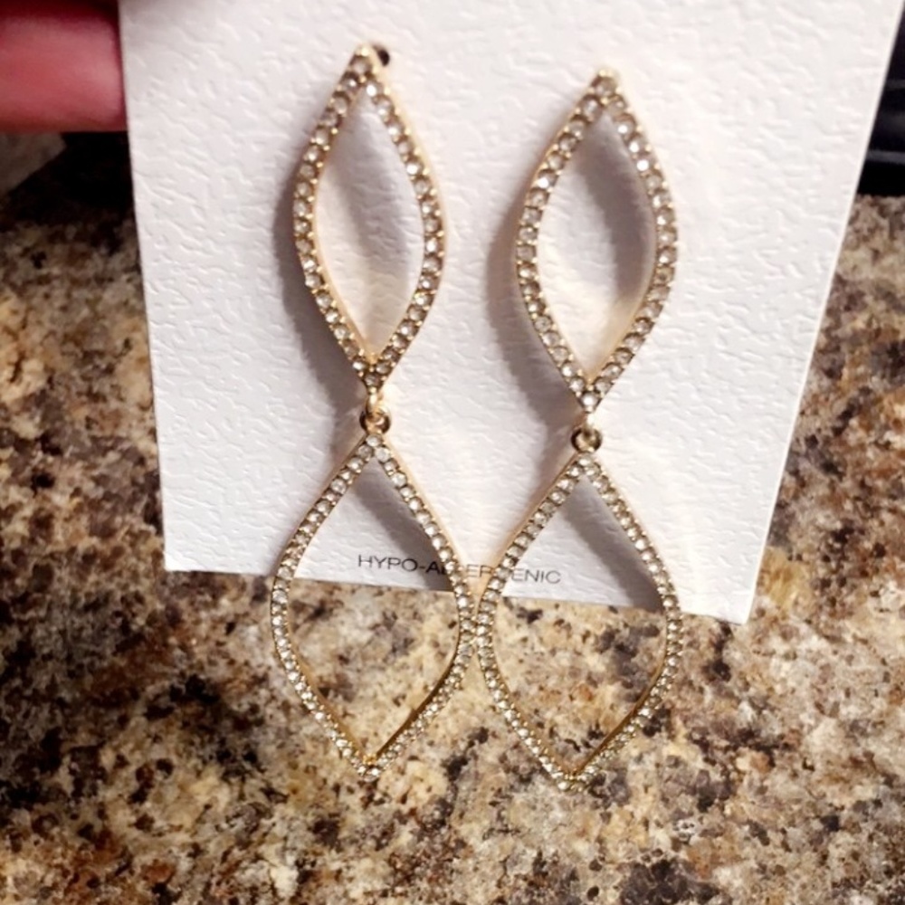 Gold TearDrop Earrings